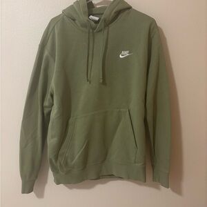 Nike Men's Hoodie in Olive